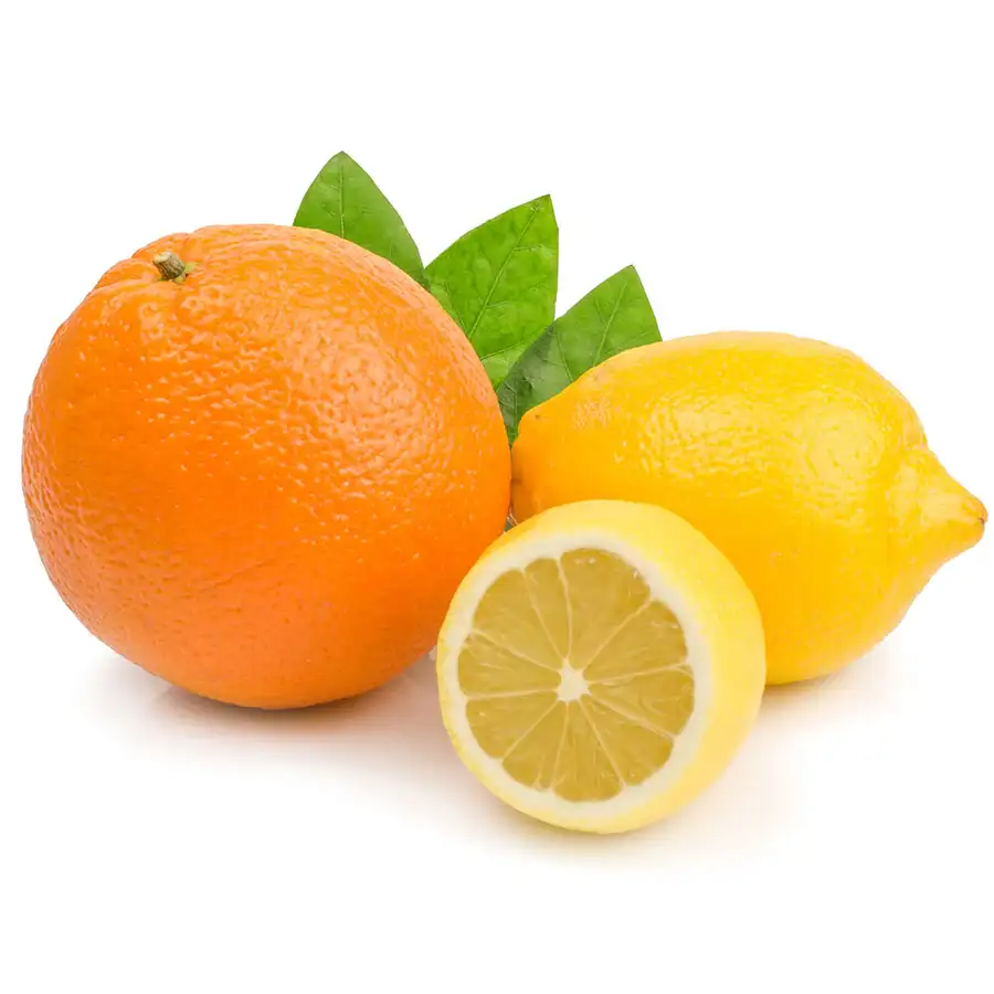 Imagen de limón y naranja